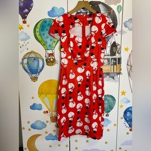 Modcloth inspired ⛄️ wiggle dress small NWOT